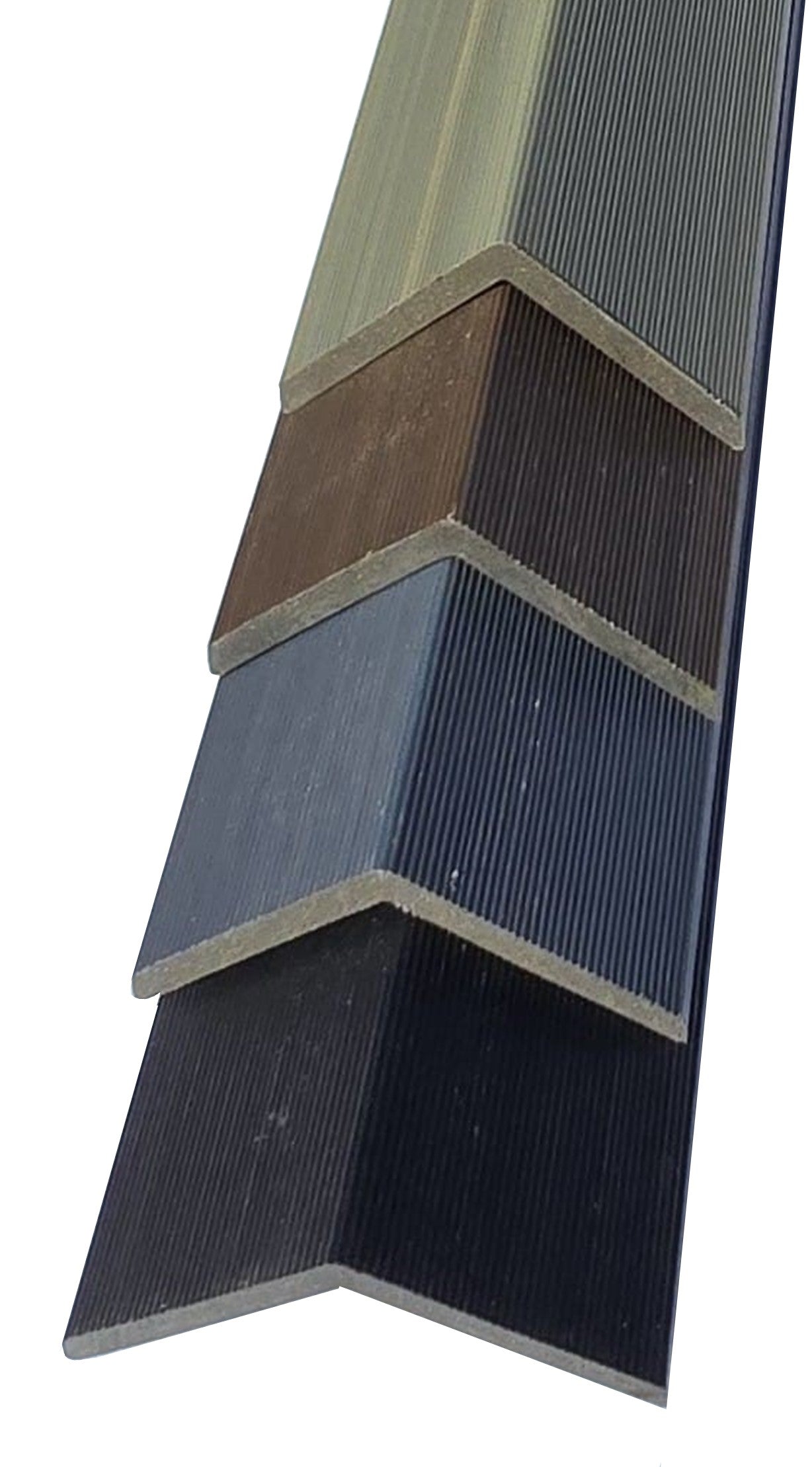 All Colours Composite Slatted Cladding End Trim
