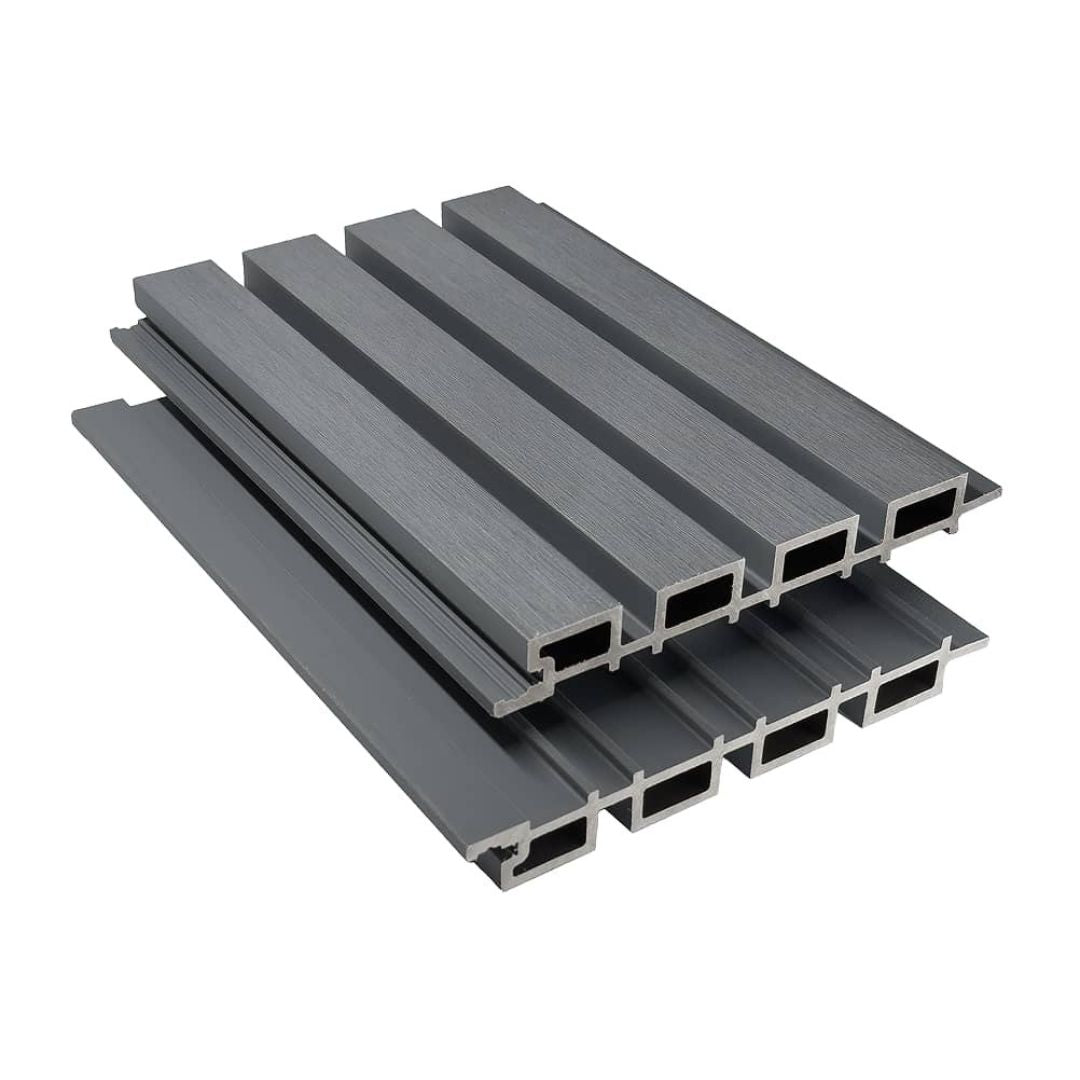 Premium Composite Slatted Capped Cladding - 2.5m
