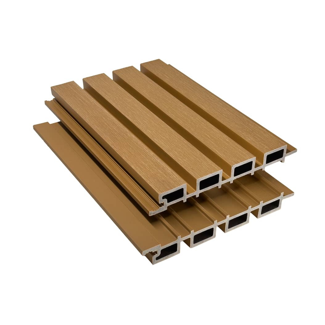 Premium Composite Slatted Capped Cladding - 2.5m