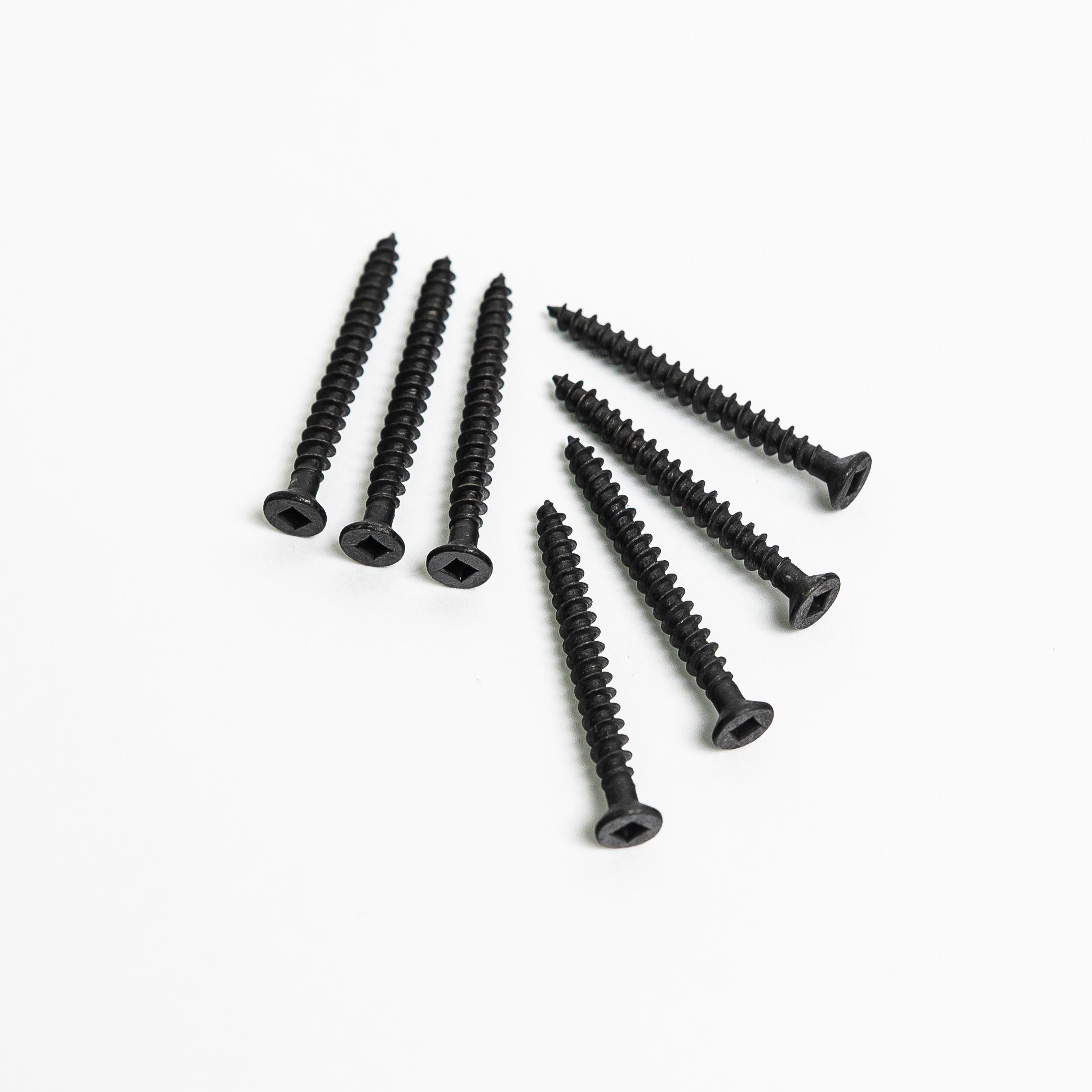 Stainless Steel Black Coated Screws – Pack of 100