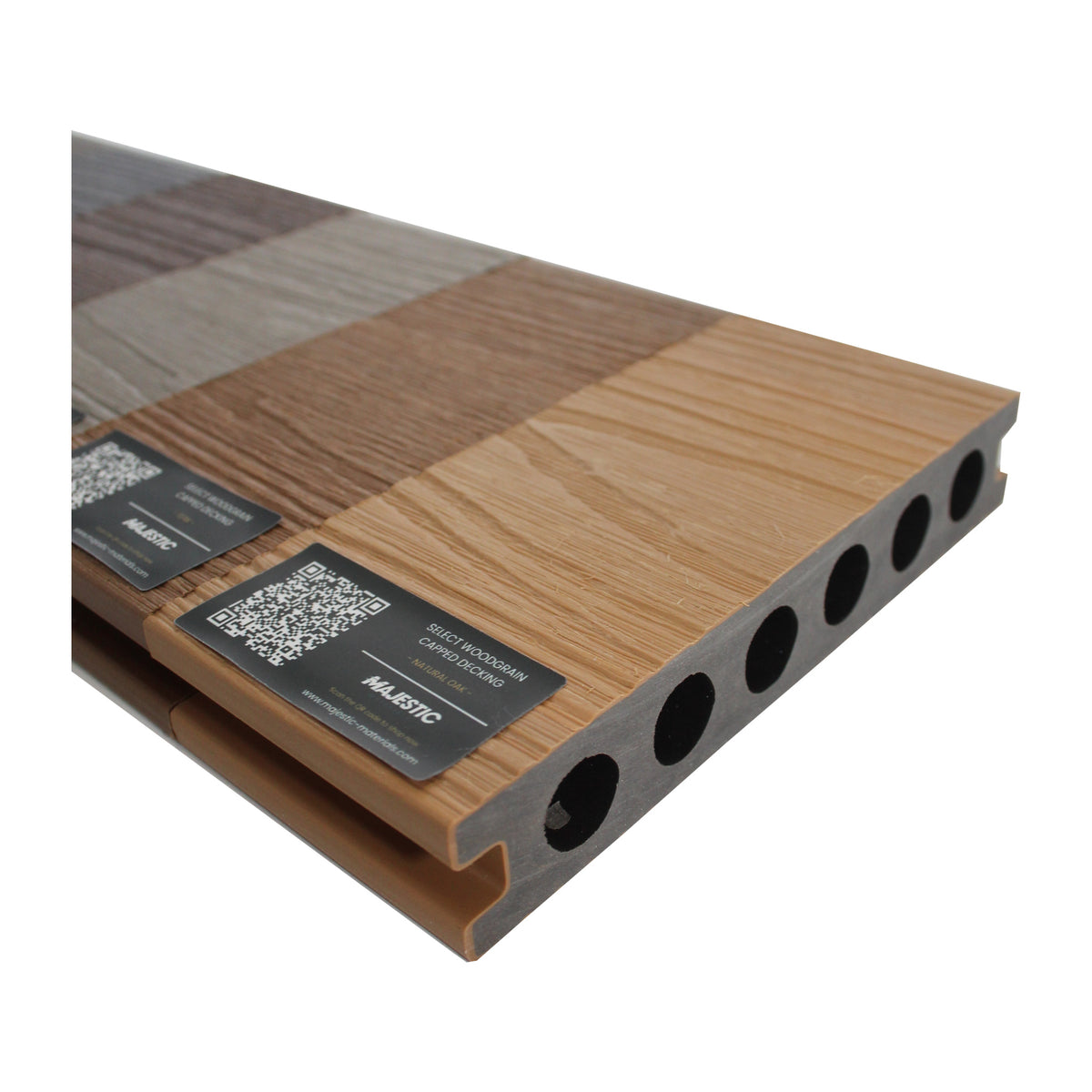 Prestige Capped Composite Decking - Sample Pack — finish close-up