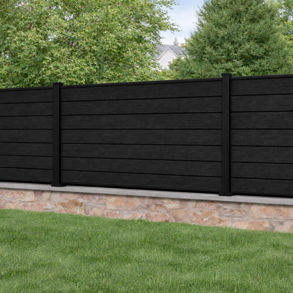 Premium Composite Woodgrain Fencing Kit