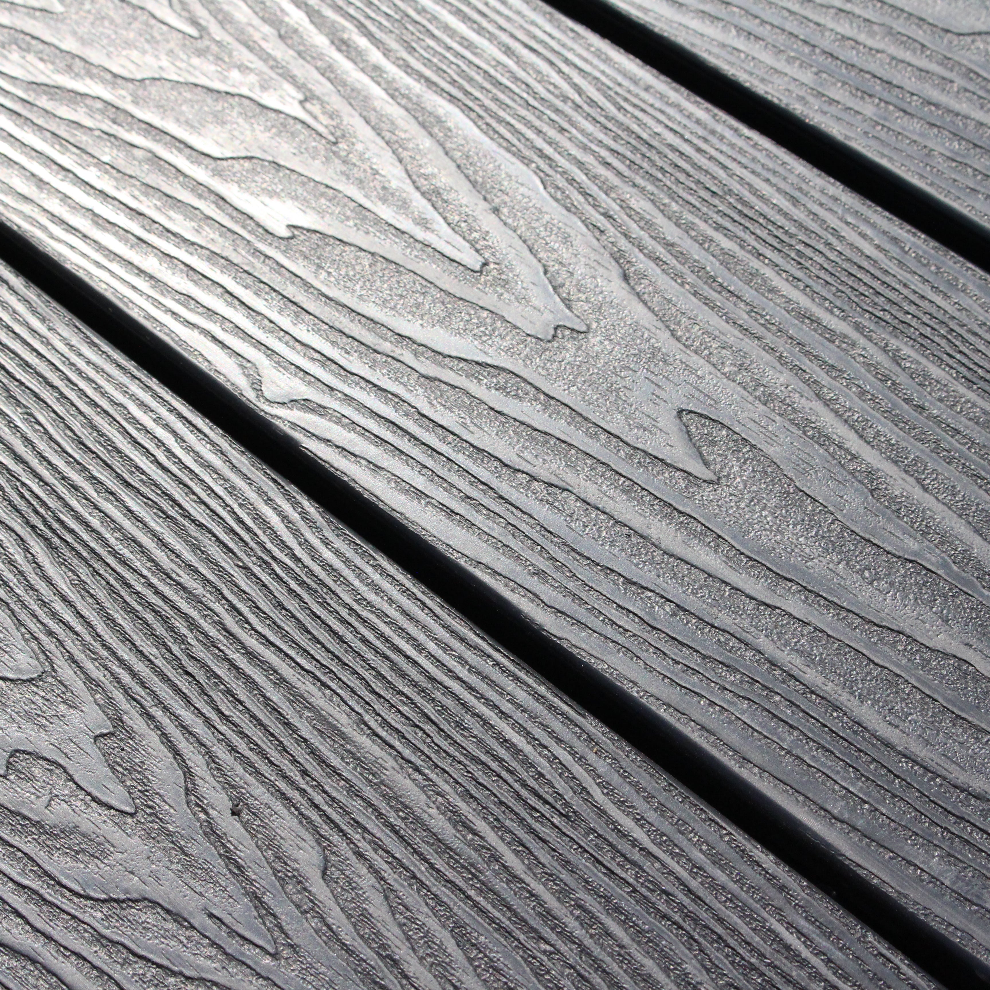Anthracite Composite Decking 5m Close Up