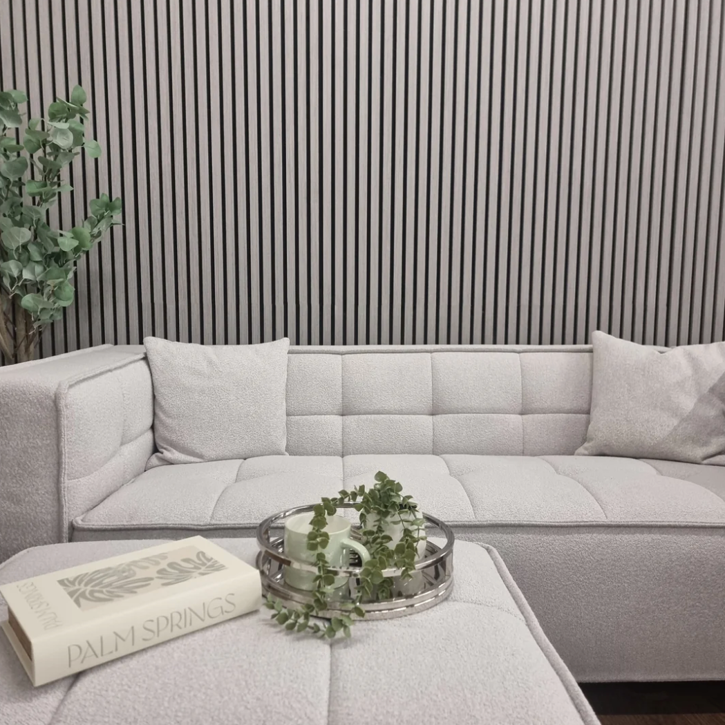 Ash Grey Acoustic Wall Panelled Lounge