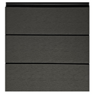 Charcoal Black Smooth Shiplap Cladding