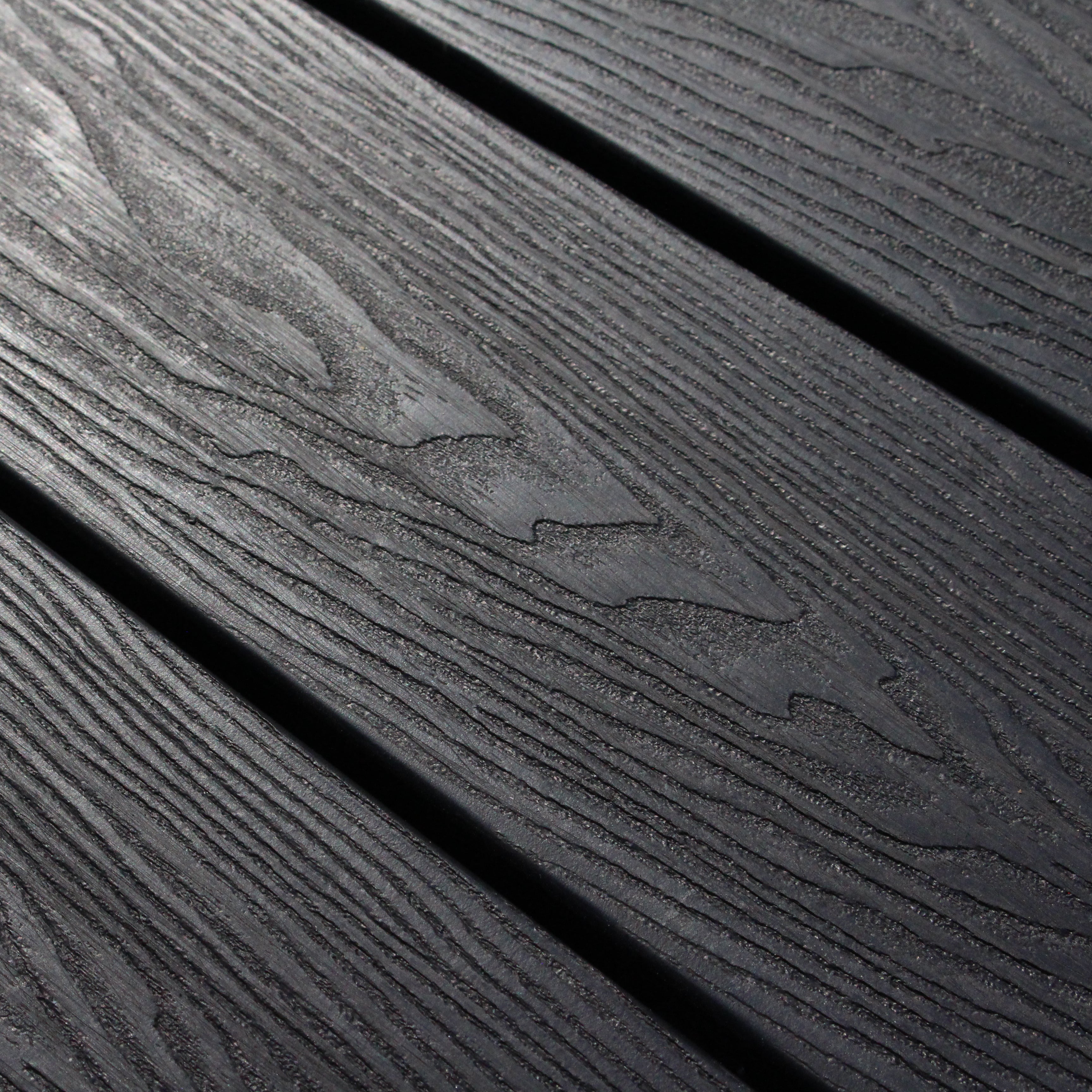 Charcoal Composite Decking 5m Close Up