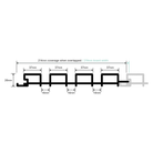Composite Slatted Cladding Profile