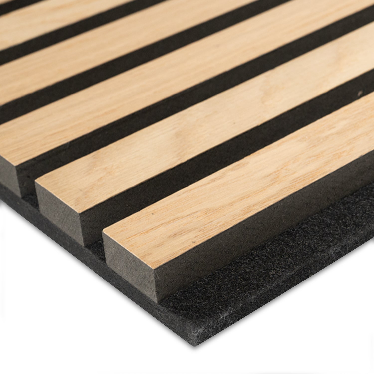 Natural Oak Acoustic Wall Panelling