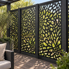 Single option Decorative Composite Screen - Corolla - 1830 x 900mm — installed detail visualisation