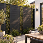 Single option Decorative Composite Screen - Fauna - 1830 x 300mm — installed project visualisation