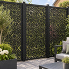 Single option Decorative Composite Screen - Harmony - 1830 x 900mm — installed project visualisation