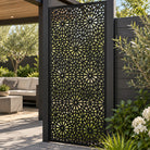 Single option Decorative Composite Screen - Harmony - 1830 x 900mm — installed detail visualisation