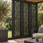 Single option Decorative Composite Screen - Mosaic - 1830 x 300mm — installed detail visualisation