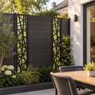 Single option Decorative Composite Screen - Prism - 1830 x 300mm — installed project visualisation