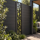 Single option Decorative Composite Screen - Prism - 1830 x 300mm — installed detail visualisation