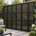 Single option Decorative Composite Screen - Slatted - 1830 x 300mm — installed project visualisation