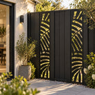 Single option Decorative Composite Screen - Tropical - 1830 x 300mm — installed project visualisation