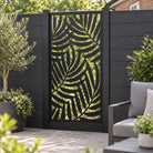 Single option Decorative Composite Screen - Tropical - 1830 x 900mm — installed project visualisation