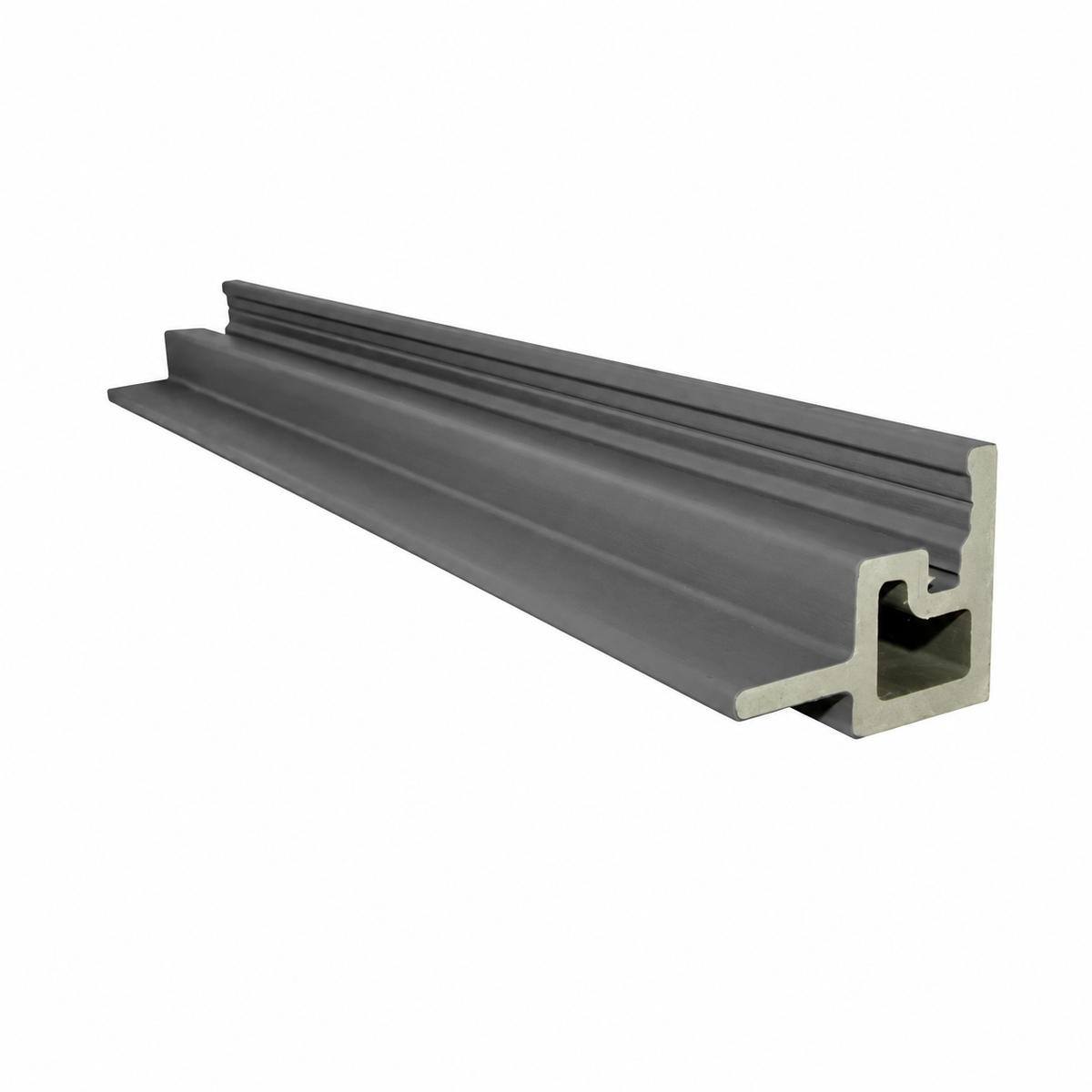 Graphite Grey - Internal Corner Trim Composite Slatted Cladding