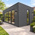 Anthracite Grey angle trim installed detail — design visualisation