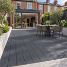 Anthracite Grey Prestige standard decking — different projects — installed project visualisation