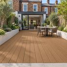 Teak Prestige standard decking — different projects — installed project visualisation